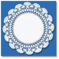 Hfm HFM 500234 5 in. Cambridge Round Lace Doilies; White 500234